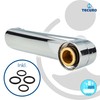 tecuro S-Spout for Wall Fittings 3/4 Inch Tapered Sealing Length