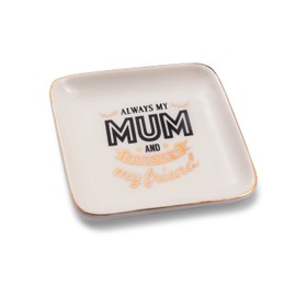 Always My Mum Forever My Friend Ceramic Trinket Tray Sentimental Gift Idea 280000001