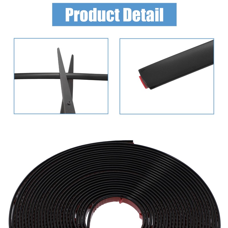 X AUTOHAUX 25ft Car Truck RV Door Window Bumper Side