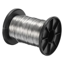 PATIKIL 304 Stainless Steel Wire, 328 Ft 0.6 mm, 22 Gauge Jewellery Wire, Craft Wire, Soft Beads Wire for Jewellery Making, Bracelets, Crafts, DIY, Silver