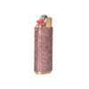 Light Purple Rhinestone Lighter Sleeve Covers LS22-25 (Gold Sleeve)