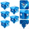 Alipis 5pcs Cube Dice Aluminum Foil Balloons for Theme Party