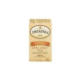 Twinings Earl Grey Decaf Tea, Tea Bags, 20-Count Boxes (Pack of 6) ( Value Bulk Multi-pack)