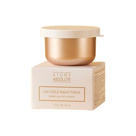 J&M Partners Atomy Absolute 24K Gold Night Mask Refill 50ml x 1 / 애터미 앱솔루트 24K 골드 나이트 마스크 리필 50ml 1개