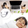 Saytay LED Clock USB Fan With Temperature Display - Portable