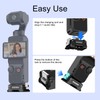 HAFOKO Osmo Pocket 3 Charging Base Adapter, Quick Release Base