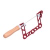 Mini Woodworking Hand Saw U Shape Wooden Handle Coping Saw