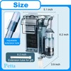 Petta Hang on Back Fish Tank Filter for 10-20 Gallon