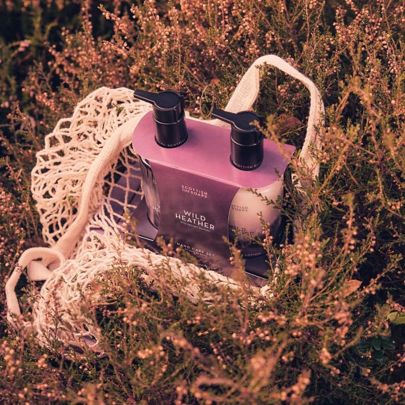 Scottish Fine Soaps Wild Heather Hand Care Set 2 x