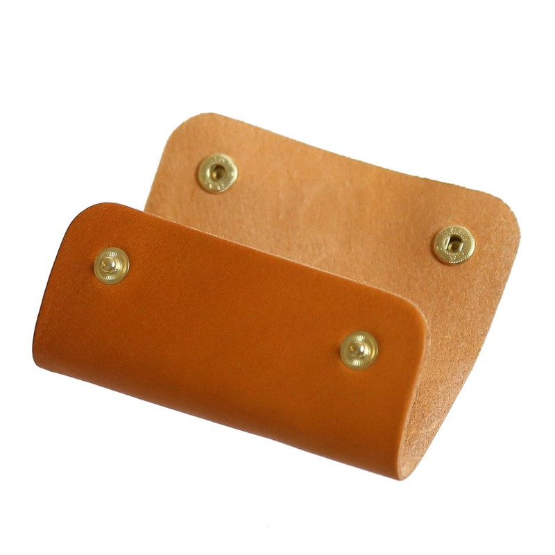 Polcolosso Double Hook Key Case, Original Tochigi Leather, Made in