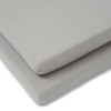 Clair de Lune 2 Pack Fitted Jersey Cotton Pram/Crib Sheets