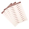 WOONEKY Fake Eyebrow Stickers Easy Peel off for Shaping and