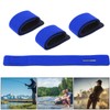 100Pcs Fishing Rod Tie Strap Pole Fixing Band Rod Elastic
