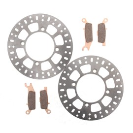 Brake Rotors & Brake Pads for Yamaha Kodiak 700 YFM700 2016-2025 Front