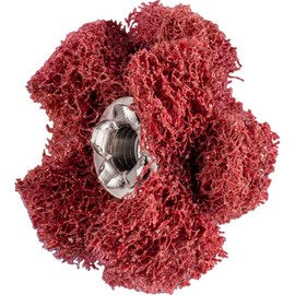 Pferd 44698253" Polinox Mounted Grinding Wheel, Red