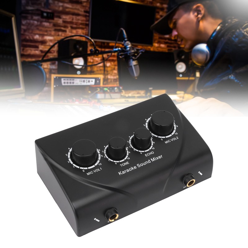 Mini Portable Sound Mixer Karaoke Sound Mixer for Companies Family