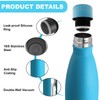 Grsta Stainless Steel Drinking Bottle, 0.5 Litres, BPA-Free, Children's Drinking