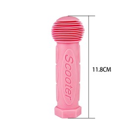 2PCS SCOOTER HANDLE T-BAR GRIPS SUITABLE for MINI or MAXI MICRO HANDLEBAR AU Pink