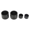 A Pillar Grab Handle Repair Kit Black Aluminum Replacement for