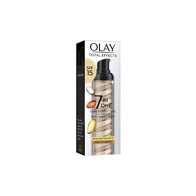 Olay Total Effects - Crema hidratante correctora de tono 7