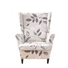 NILUOH Wingback Chair Slipcovers 2-Piece Stretch Spandex Wing Chair Covers