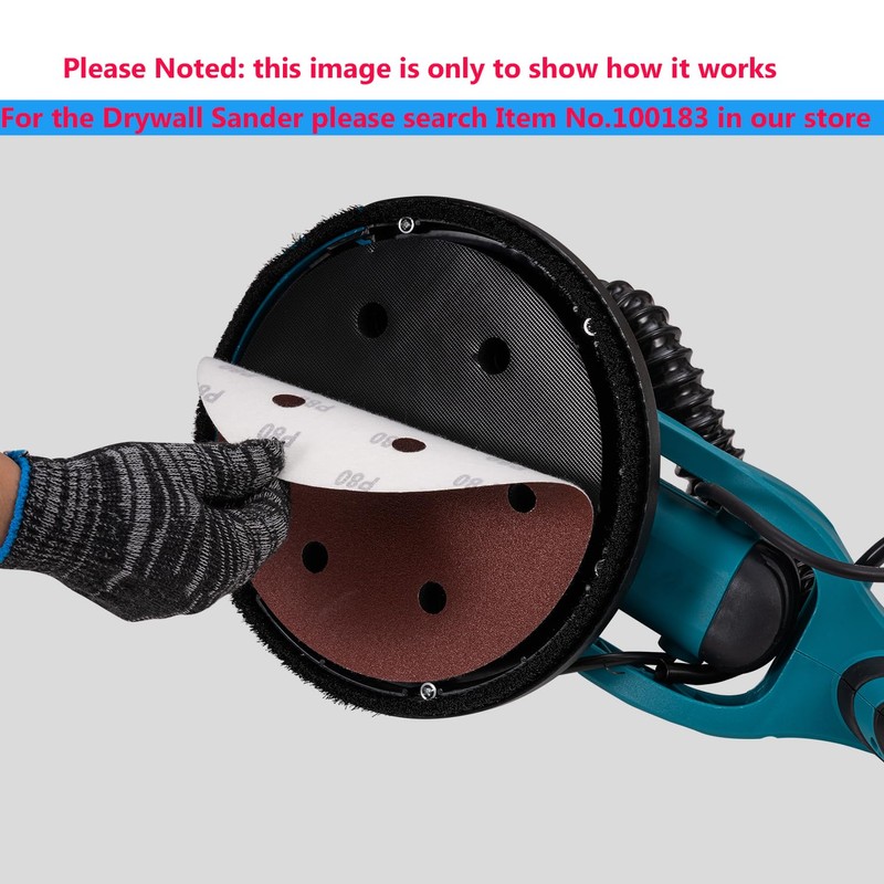 KATSU Tools 225mm 9 Inch Drywall Sander Sanding Pad Replacement