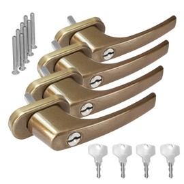 Parentartikel – Aluminium Window Handle Lockable White/Silver/Dark Silver/Brown/Gold