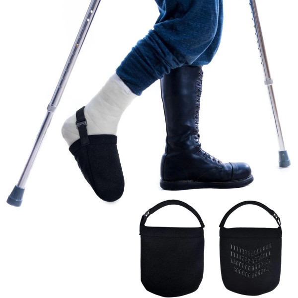 APDTEK 2 PCS Protective Cast Socks Toe Covers for Foot,