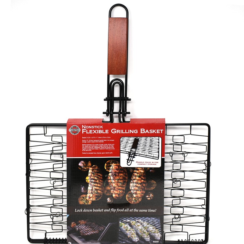 Norpro 8559 Nonstick Flexible Grill Basket