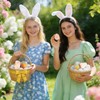 ARCTURINE Paper Mache Easter Eggs, Cardboard Paper Eggs to Decorate