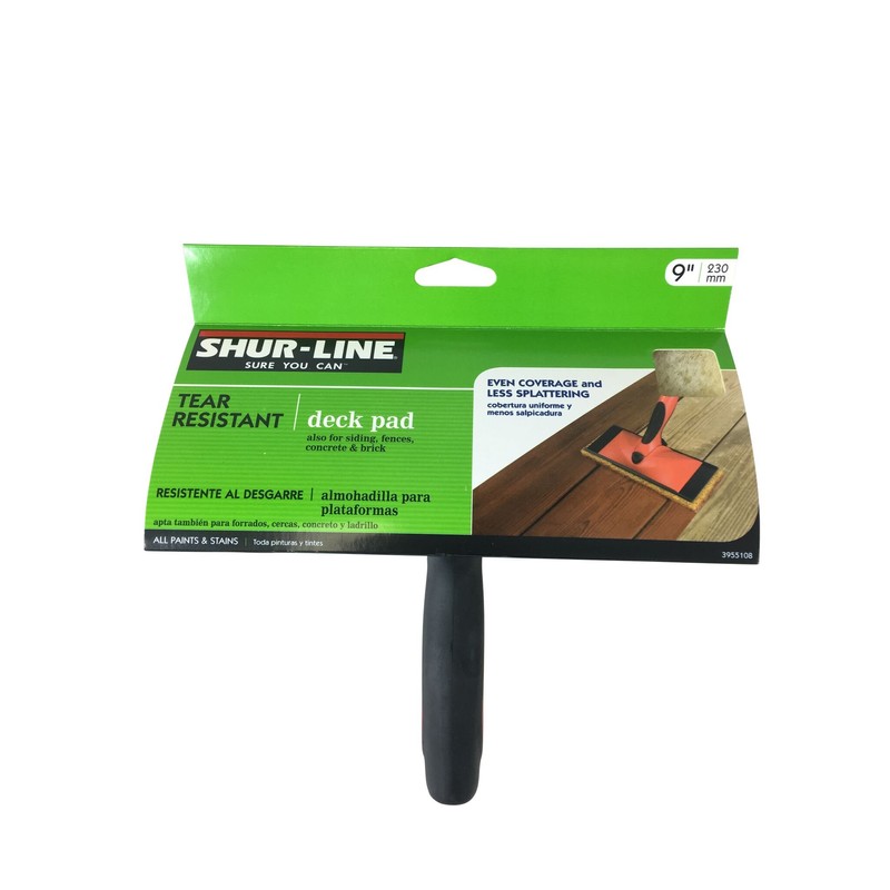 Shur-Line 9-Inch Stain Pad with handle