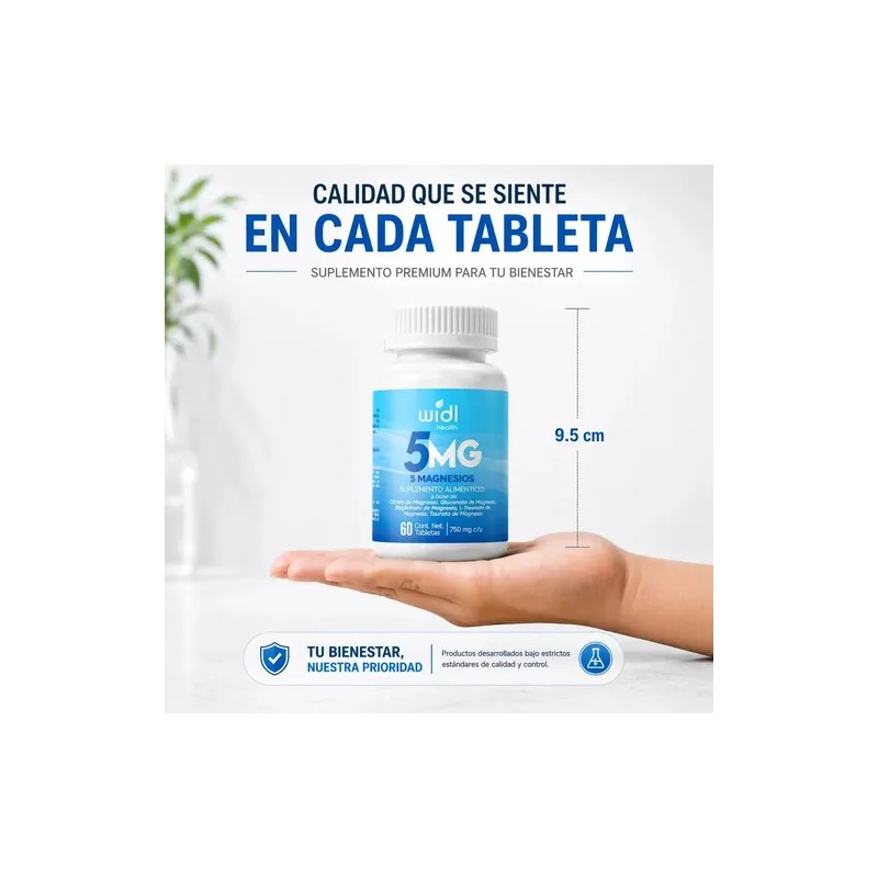 Magnesio Complex Widl Health Tipos Bisglicinato Citrato Gluconato Treonato Taurato