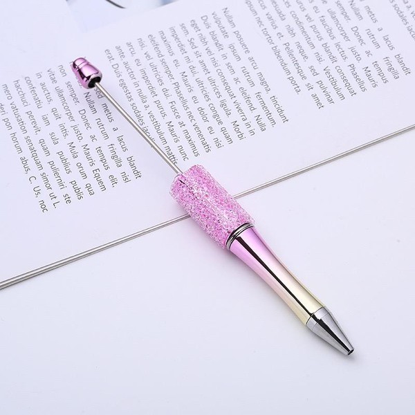 7 Pens Sugar Beadable Pens WHOLESALE BULK Beaded Ballpoint Pen