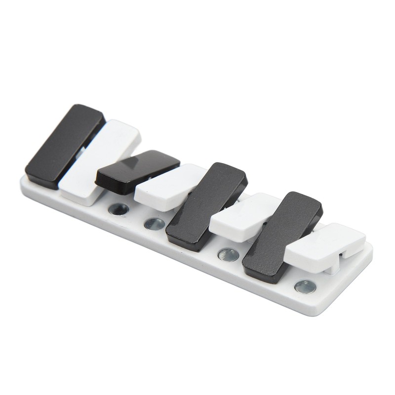 Piano Key Haptic Clicker Toy Zinc Alloy Adult Office Portable