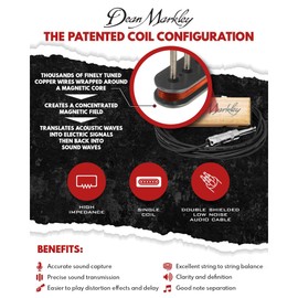 Dean Markley 3010A Promag Plus Acoustic Guitar Pickup