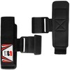 Stealth Sports Weight Lifting Hooks Straps Non-Slip Rubber Coated 8MM