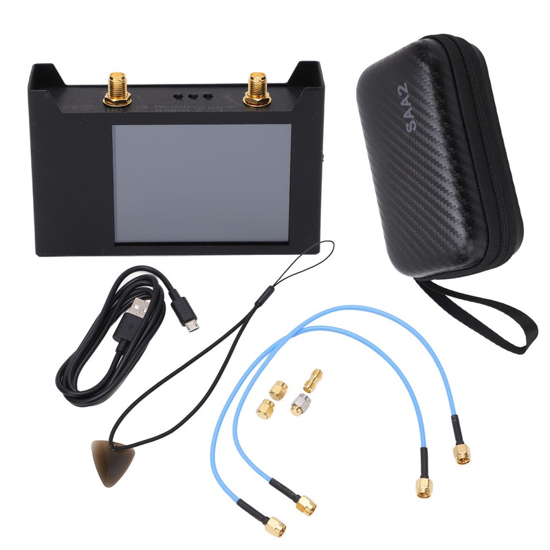 Vector Network Analyzer Iron Housing 2.8in LCD Touch Screen High