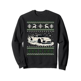 911 German Sports Car Ugly Christmas Sweater Sweatshirt