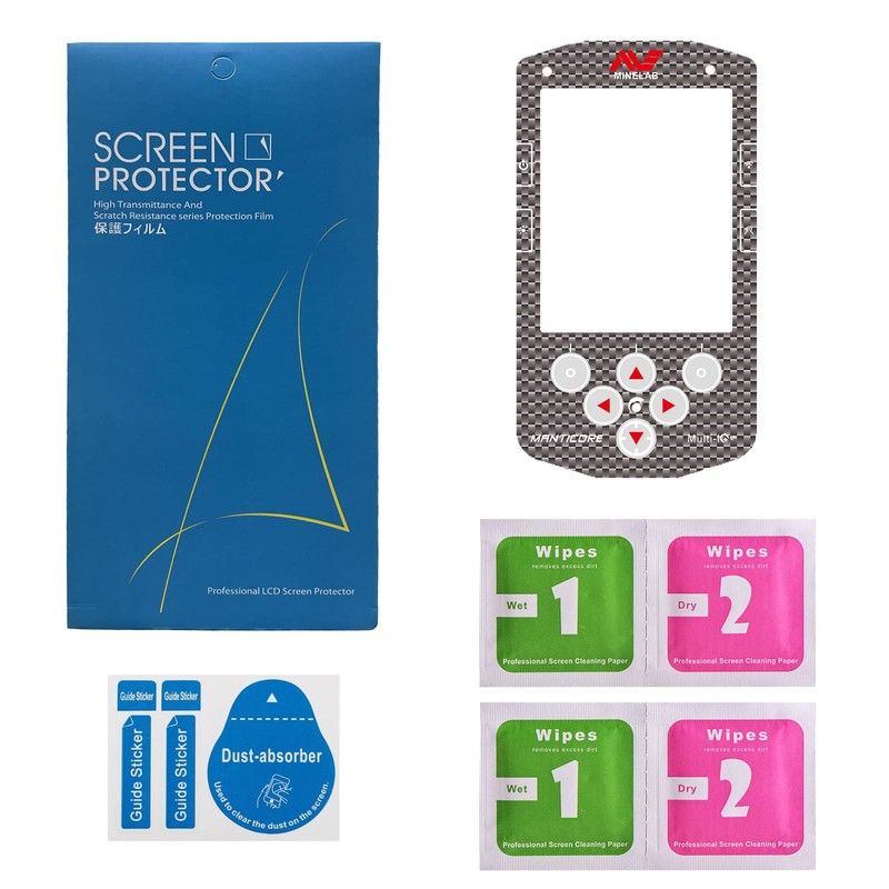 TEHAOUU Protective Film for Minelab Equinox Manticore Film Anti-Scratch Dustproof