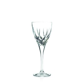 Barski Wine Glass - Goblet - Red Wine - White Wine - Water Glass - Stemmed Glasses - Set of 6 Goblets - Crystal like Glass - 6 oz. Beautifully Cut Designed Made in Europe