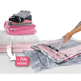 Dompak Living 913070 Set of 2 Vacuum Pack Bags, Large