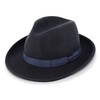 fiebig Fedora Wool Felt Hat | Bogart Felt Hat for