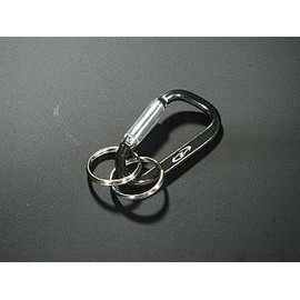 ラフアンドロード(ROUGH&ROAD) バイク用 ラフカラビナ ガンメタル 59ミリ RR9951