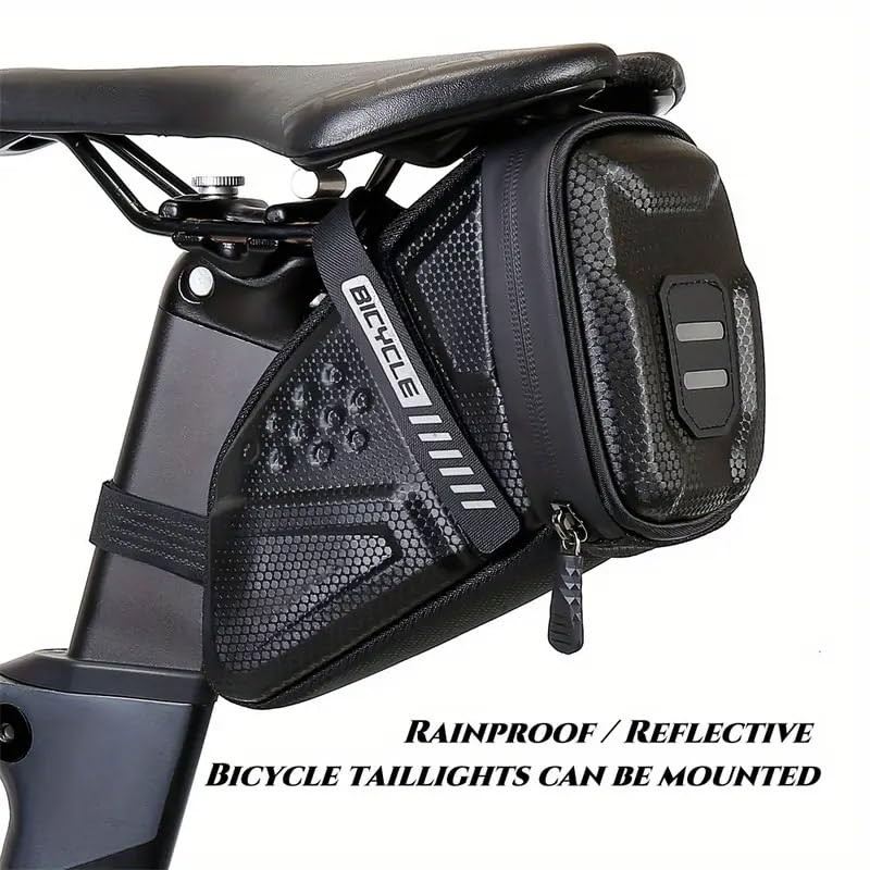 AIMALL Bicycle Tail Bag Saddle Bag for Mountain and Road