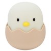 Night Light Eggshell Chicken 3 Dimensional Cute Silicone Household Bedside