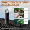 YAQAERIO 6 InchRound Chimney Cap – 304 Stainless Steel Vent
