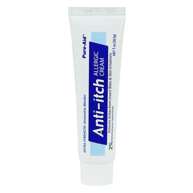 Pure-Aid Anti-Itch Allergic Cream - 1oz (2 Pack)
