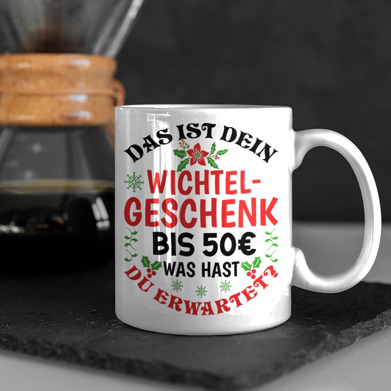 Trendation - Secret Santa Gift for 50 Euro Cup Secret