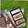 CIYODO BBQ Accessory Salt Plate Holder Rack Restaurant Versatile for