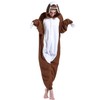 DOITNOW Sloth Pajamas Unisex Adult Jumpsuit Animal Cosplay Costumes (XS,